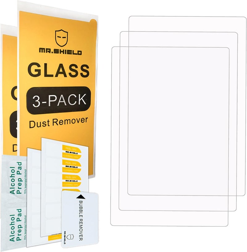 Mr Shield Screen Protector compatible with HIBY R3PRO II [Tempered Glass] [3-PACK] [Japan Glass with 9H Hardness] - Image 2